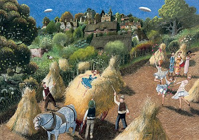 'Among The Sheaves' by Richard Adams