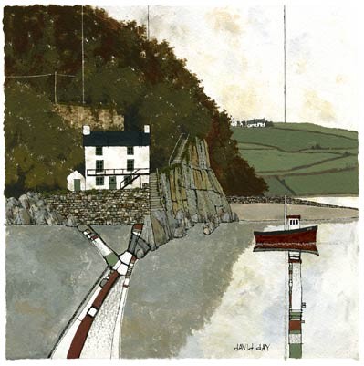 'The Boathouse, Laugharne' by David Day