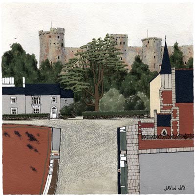 'Usk Castle' by David Day