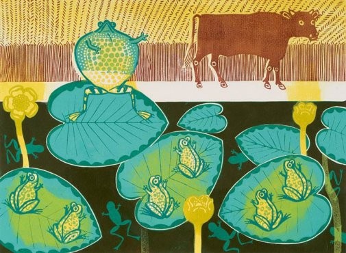 'A Frog and an Ox' by Edward Bawden