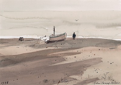 'Aldeburgh Beach' by John Knapp-Fisher