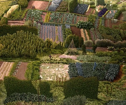 'Allotments' by David Inshaw Sold Out