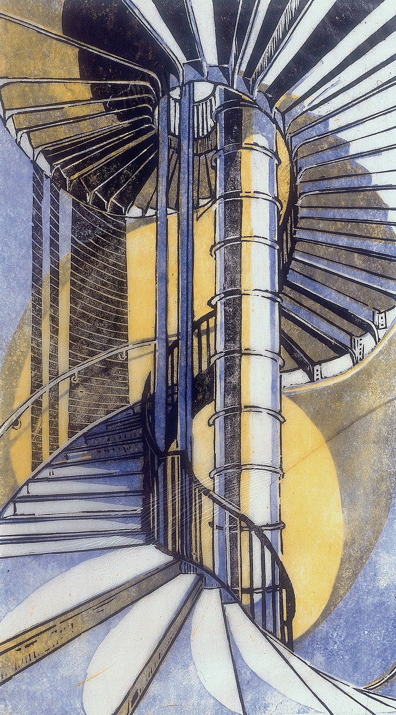 'The Tube Staircase' by Cyril Power