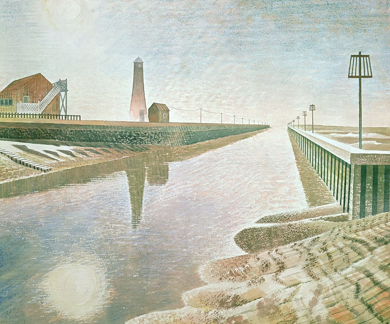 'Rye Harbour' by Eric Ravilious