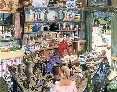 'Farmhouse Kitchen' by Richard Adams