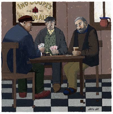 'The Card Players' by David Day
