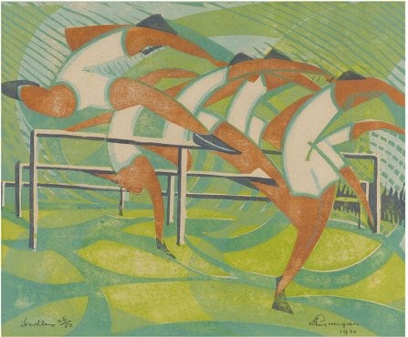 'Hurdlers' by William Greengrass