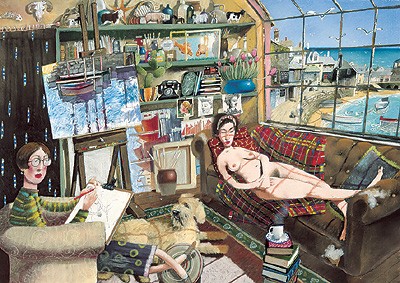 'The Artist's Model' by Richard Adams