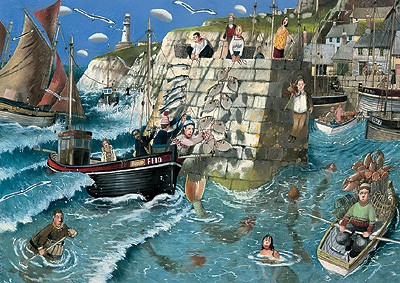 'The Harbour Wall' by Richard Adams