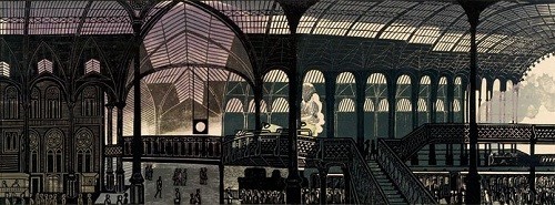 'Liverpool Street Station' by Edward Bawden