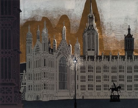 'Palace of Westminster' by Edward Bawden