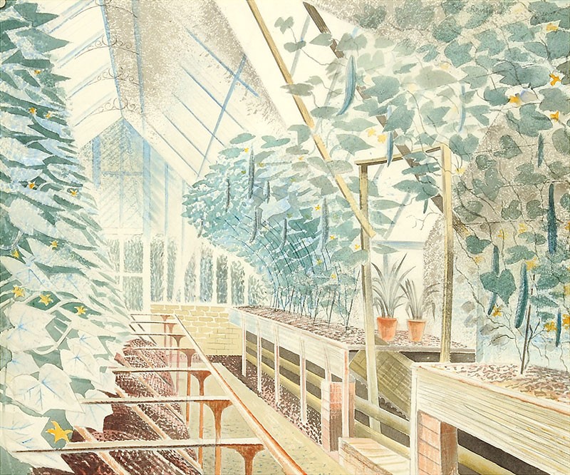 'Cucumber House' by Eric Ravilious