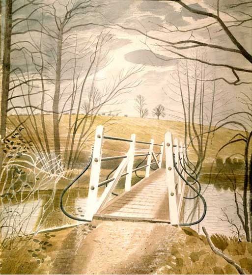 'Ironbridge at Ewenbridge' by Eric Ravilious